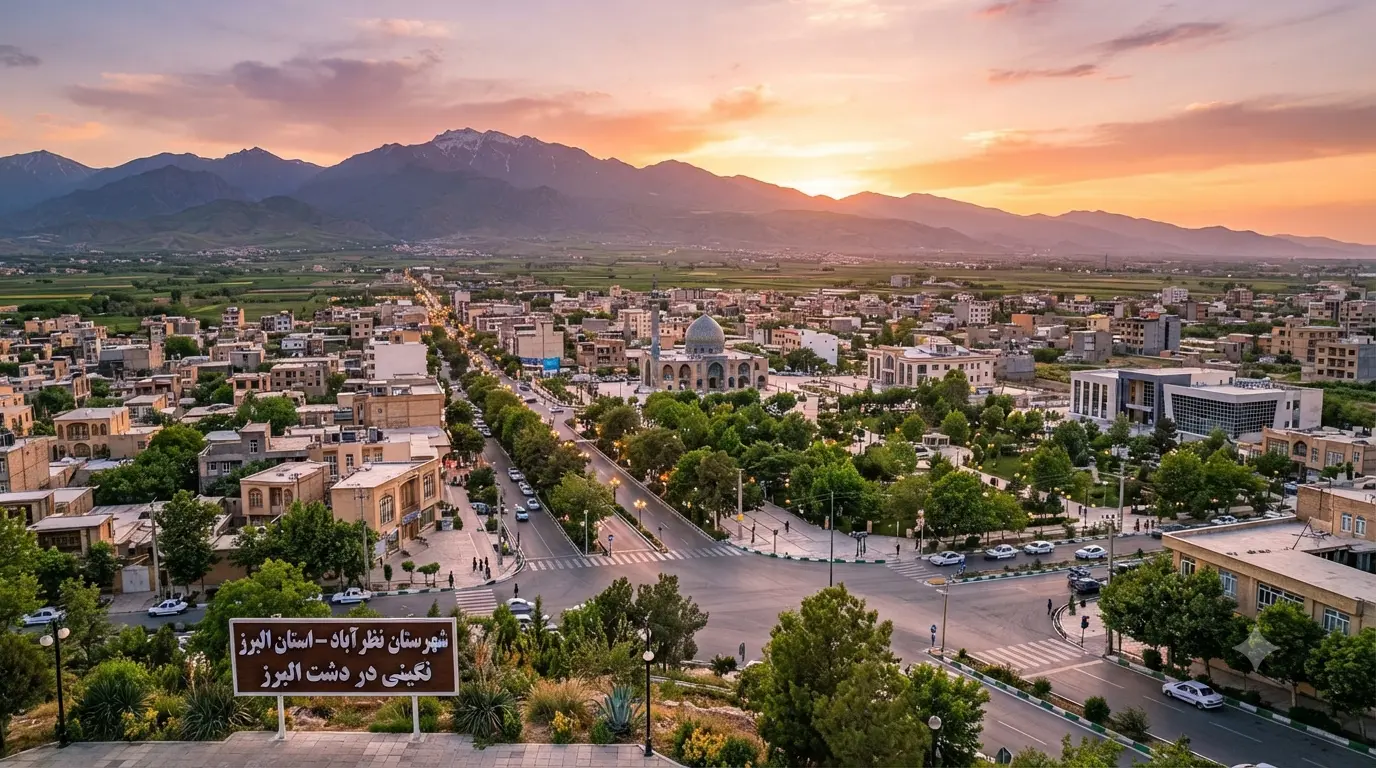 نظرآباد؛ نگینی در قلب دشتهای حاصلخیز البرز نظرآباد؛ نگینی در قلب دشتهای حاصلخیز البرز